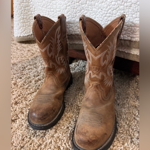 Ariat Tracey Womens Brown Composite Work Toe Boots Outdoors 7 1/2 - Picture 11 of 15